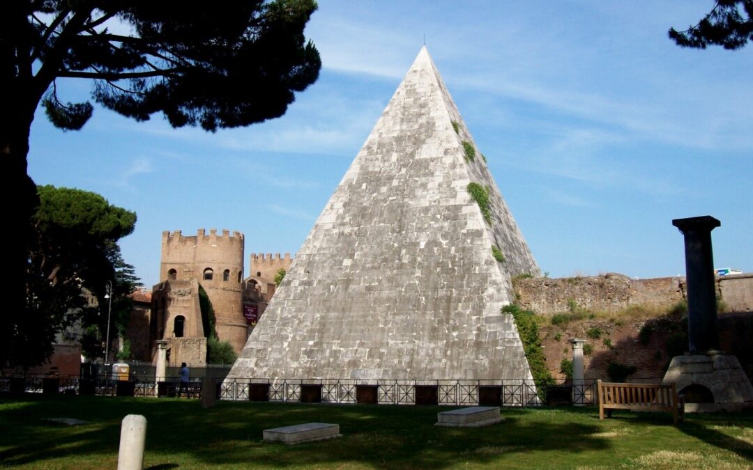 27 augustus | De piramide van Cestius in epigrafische manuscripten en oude boekdrukken